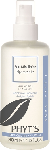 Phyt&#039;s Hydraterend Micellair Water 200 ml | Gezichtsverzorging