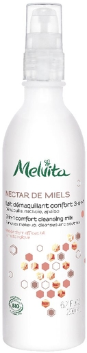 Melvita Nectar de Miels Comfort Reinigingsmelk Bio 200ml | Make-upremovers - Reiniging