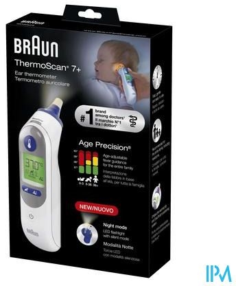 Braun Thermoscan 7+ oorthermometer | Thermometers