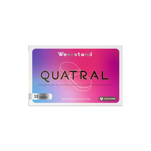 Quatral 30 Tabletten | Natuurlijk afweersysteem - Immuniteit