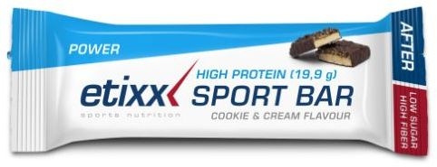 Etixx High Protein Bar Cookie &amp; Cream 55g | Régimes protéinés