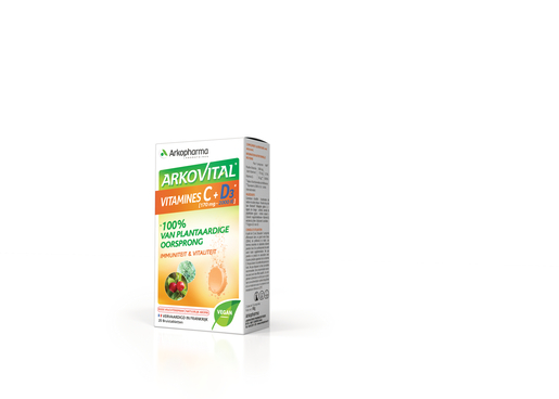 Arkovital Vitamine C en D3 20 Tabletten | Vitaminen - Mineralen - Calcium