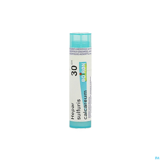 Hepar Sulfuris Calcareum30ch Gr 4g Boiron | Homeopathie