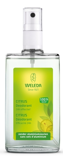 Weleda Deodorant Citrus Spray 100ml | Klassieke deodoranten