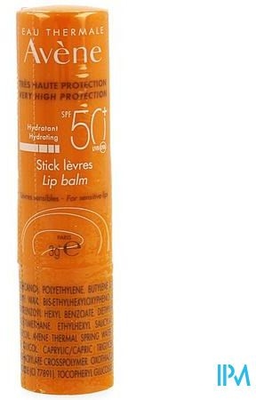 Avene Zon Ip50+ Lipstick 3g | Bescherming lippen