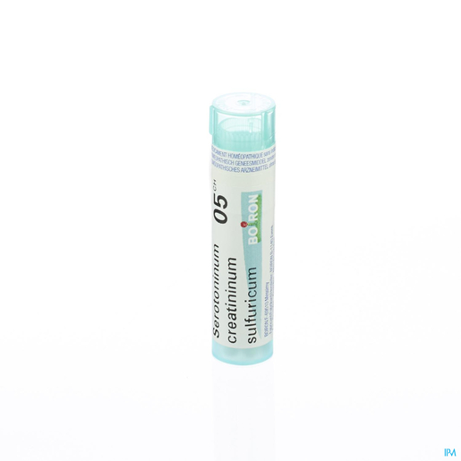 Serotoninum Creatininum Sulfur. 05ch Gr 4g Boiron | Granules - Globules