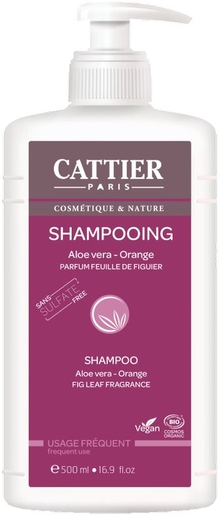 Cattier Shampoo Yoghurtoplossing Veelvuldig Gebruik 500 ml | Haarverzorging