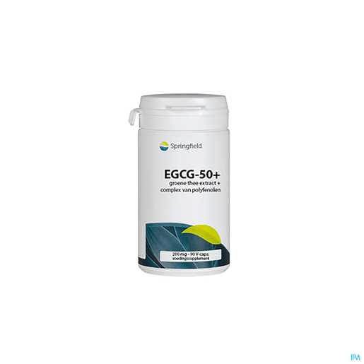 The Vert Extr.200mg 50% Egcg Springfield V-caps 90 | Compléments alimentaires