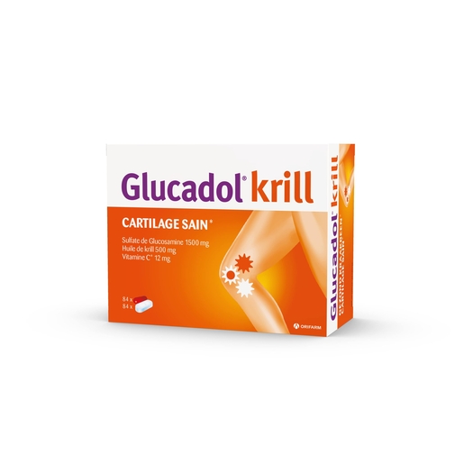 Glucadol Krill 84 Comprimés + 84 Capsules | Articulations - Arthrose