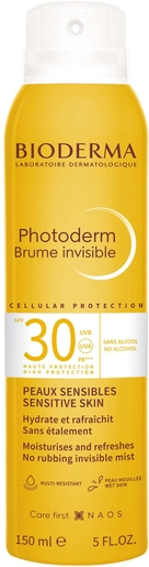Bioderma Photoderm Brume Solaire Invisible IP30 150ml | Produits solaires