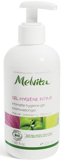 Melvita Gel Hygiène Intime Bio 225ml | Soins pour hygiène quotidienne
