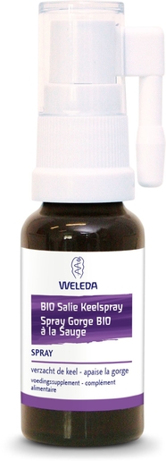 Weleda Spray Keel Bio met Salie 20ml | Keelpijn - Hoest