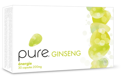 Pure Ginseng 30 Capsules | Forme - Energie