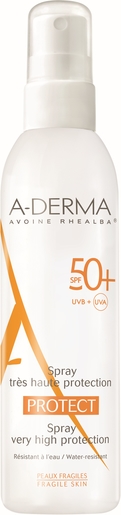 A-Derma Protect Spray IP50+ 200ml | Zonnebescherming