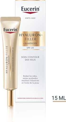 Eucerin Hyaluron-Filler + Elasticity Contour des Yeux 15ml | Contour des yeux
