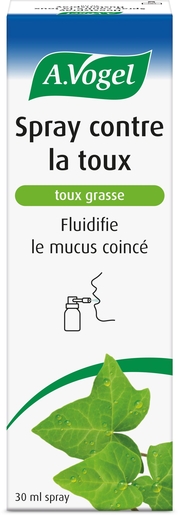 A. Vogel Spray Toux Grasse 30ml | Mal de gorge - Toux