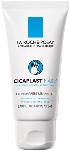 La Roche-Posay Cicaplast Mains Crème Barrière Réparatrice 50ml | Mains Hydratation et Beauté