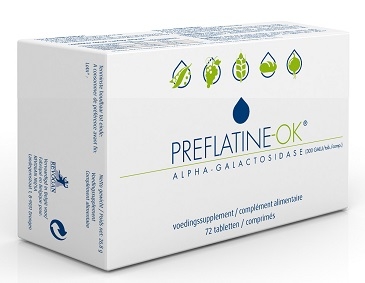 Preflatine OK 72 Tabletten | Koolhydratenintolerantie