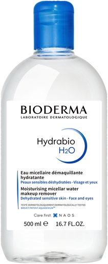 Bioderma Hydrabio H2O Solution Micellaire 500ml | Nos Best-sellers