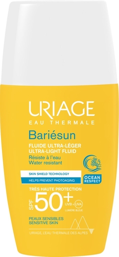 Uriage Bariesun Fluide Ultra Leger IP50+ 30ml | Produits solaires