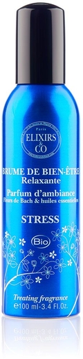 Elixirs &amp; Co Onspannende Welzijnsnevel  Ontspannend Stress Bio 100 ml | Bach-bloesems