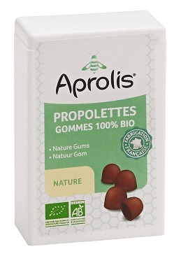 Aprolis Propolettes Natuur Bio Gom 50g | Verzacht de keel