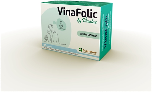 Vinafolic 90 Comprimés | Vitamines et compléments alimentaires grossesse