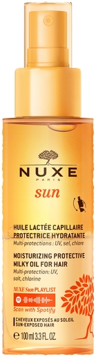 Nuxe Sun Melkachtige Haarolie Protect Hydra Fles 100 ml Nieuwe Versie | Zonnebescherming