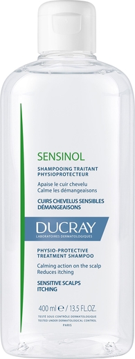Ducray Sensinol Behandelende Shampoo fysiobeschermend 400 ml | Haarverzorging