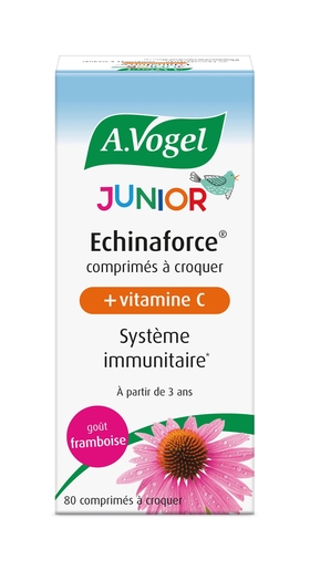 A.Vogel Echinaforce Junior + Vit C 80 St | Vitamine C