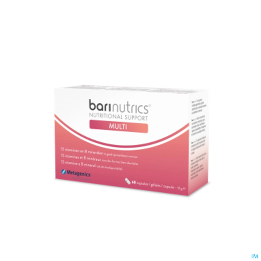 Metagenics Barinutrics Multi 60 Capsules (nieuwe formule)