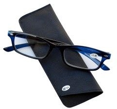 Pharmaglasses Lunettes Lecture Dioptrie +2.00 Dark Blu | Lunettes