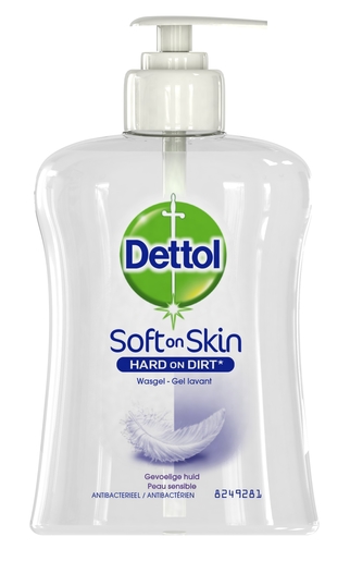 Dettol Soft on Skin Gel Lavant Sensitive 250ml | Nettoyage des mains