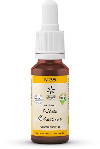 Dr. Bachbloesems (Lemon Pharma) Bio N35 White Chestnut 20ml | Bioproducten