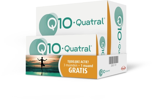 Q10 Quatral 2x84 Capsules (+ 2x28 Capsules Gratis) | Antioxidanten