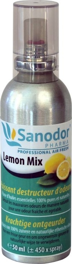 Sanodor Pharma Lemon Mix Spray 50ml | Zuiverend