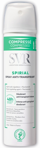 SVR Spirial Anti-Transpiratie Spray 75ml | Klassieke deodoranten