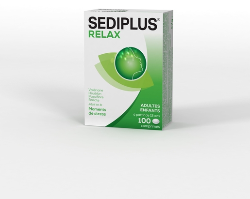 Sediplus Relax 100 Dragées | Sommeil