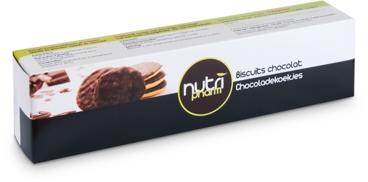 Nutripharm Biscuits Chocolade 4 x 4 Biscuits | Eiwitdiëten