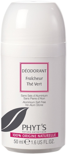 Phyt&#039;s Deodorant Frisheid Groene Thee Roll-On 50 ml | Lichaamsverzorging