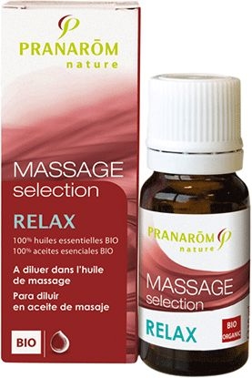 Pranarôm Massage Sélection Relax Huile Essentielle 10ml | Stress - Relaxation