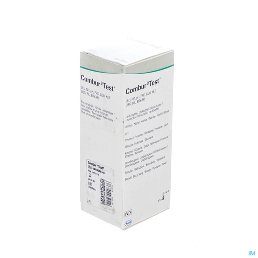 Combur 9 Test Strips 100 04510046040 | Zelfdiagnosetesten - Zelftest