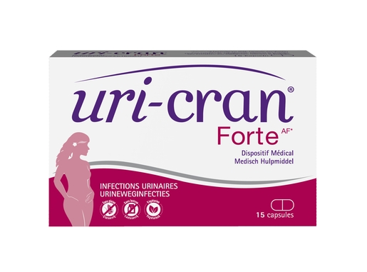 Uri-Cran Forte 15 Capsules | Confort urinaire