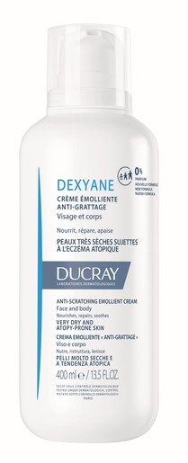 Ducray Dexyane Verzachtende Jeukwerende Crème 400 ml | Zeer droge huid