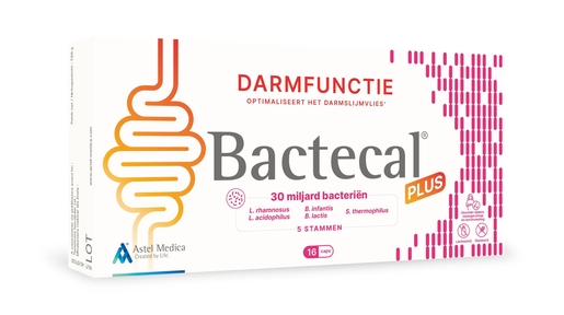 Bactecal Plus 16 Capsules | Flore intestinale