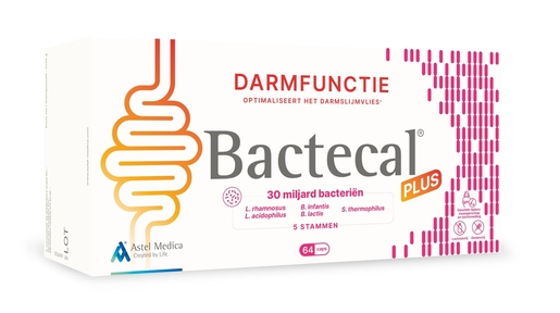 Bactecal Plus 64 Capsules | Darmflora