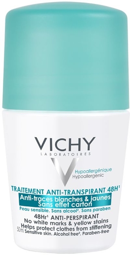 Vichy Anti-Strepen Deodorant Met Kogel 50ml | Klassieke deodoranten