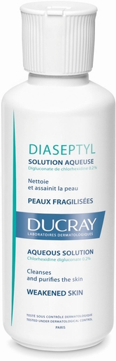 Ducray Diaseptyl oplossing 125ml | Ontsmettingsmiddelen