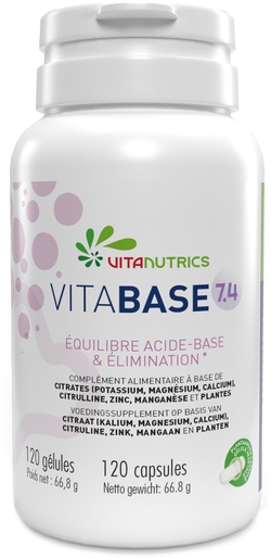 Vitabase 7.4 120 Capsules | Compléments alimentaires