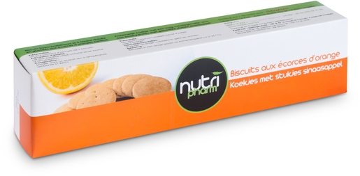 Nutripharm Biscuits Orange Schilfers 4 zakjes x 5 Koekjes | Eiwitdiëten